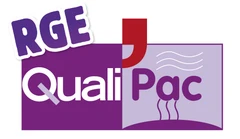 Logo RGE QualiPAC, qualification Qualit’EnR QPAC/83281